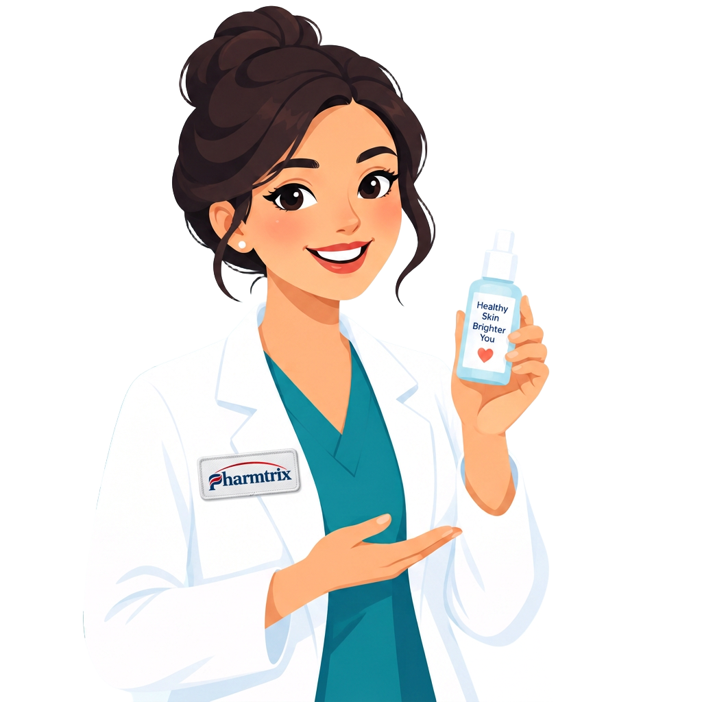 Nour, a woman pharmacist and advisor, ready to help wives and husbands
